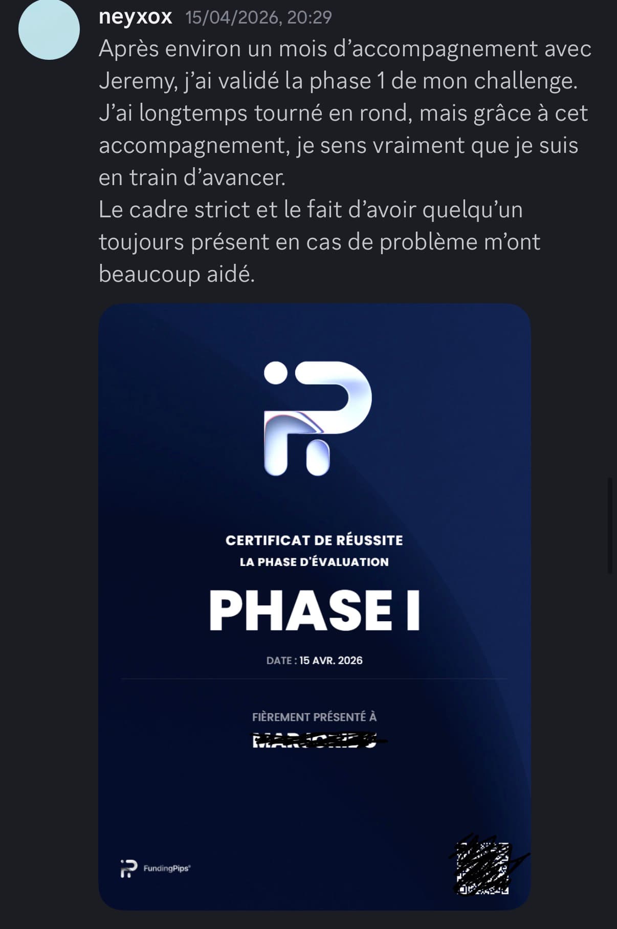 Témoignage client 4